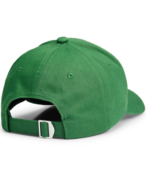 Men's Embroidered Logo Cap Open Green - 2