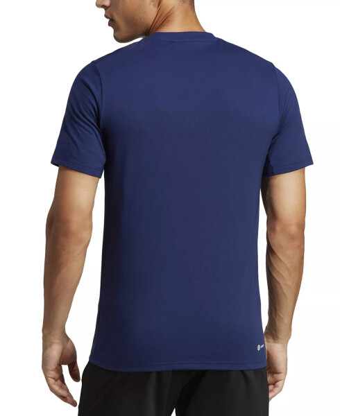 Men's Essentials Feel Ready Logo Training T-Shirt Dark Blue - 2