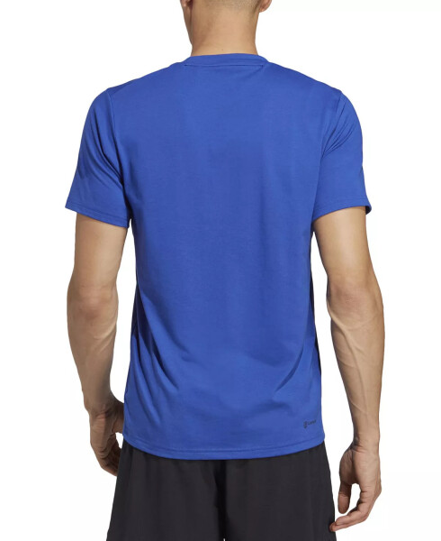 Men's Essentials Feel Ready Logo Training T-Shirt Dark Blue - 6