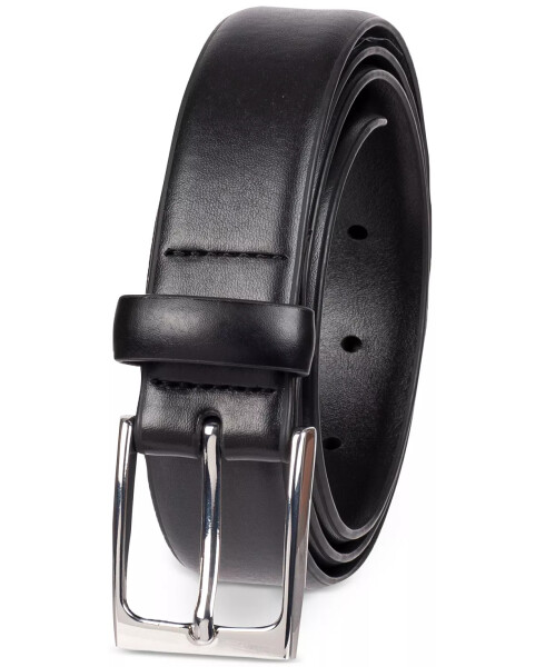 Men's Feather-Edge Dress Belt, Created for Modazone Black - 2