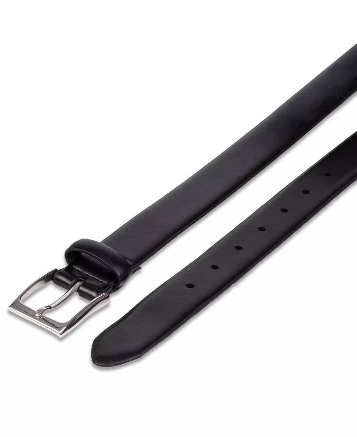 Men's Feather-Edge Dress Belt, Created for Modazone Black - 3