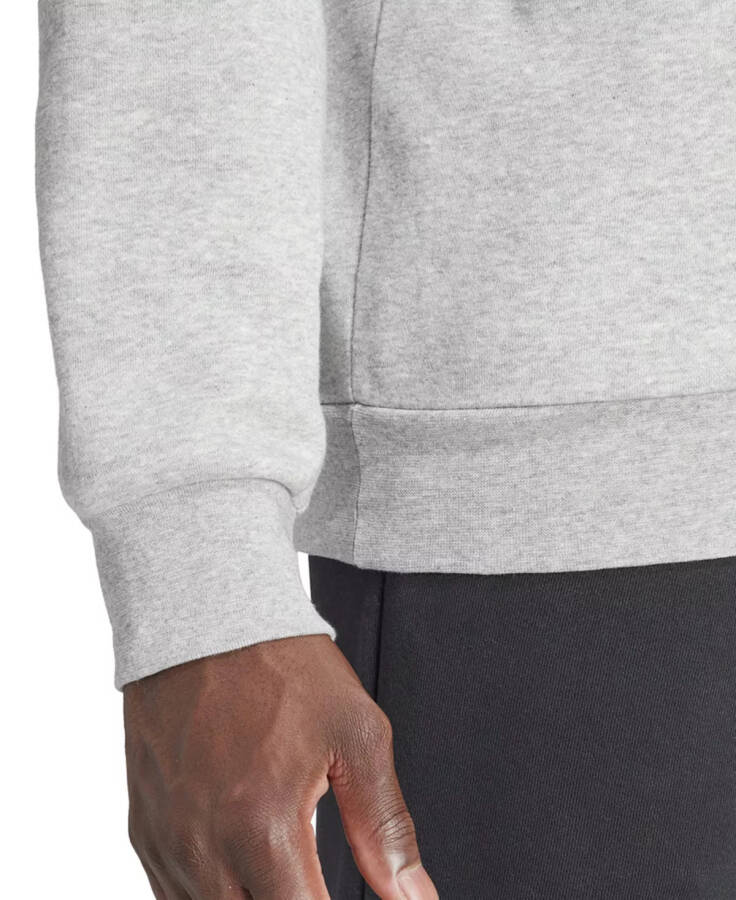 Men's Feel Cozy Essentials Classic-Fit Embroidered Logo Fleece Sweatshirt Leg Ink - 6