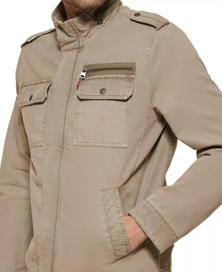 Men's Field Jacket Stone - 5