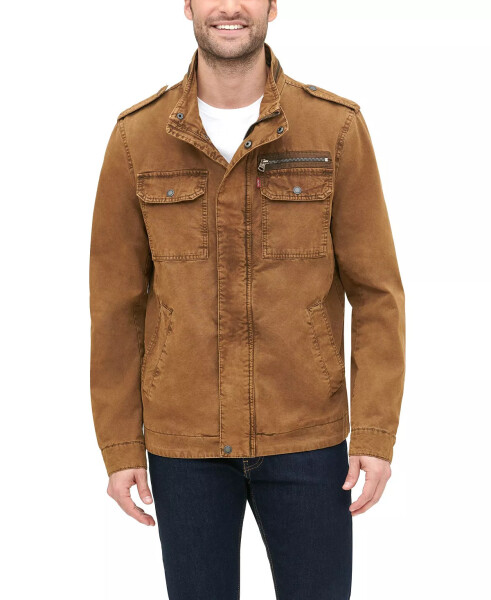 Men's Field Jacket Worker Brown - 1