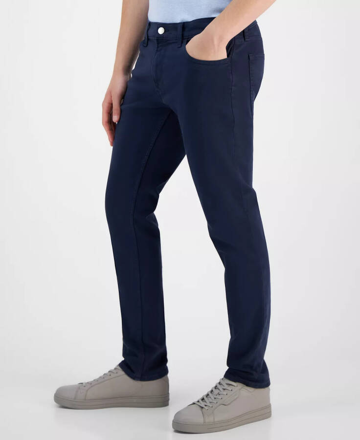 Men's Five-Pocket Pigment Dyed Jeans Midnight - 3