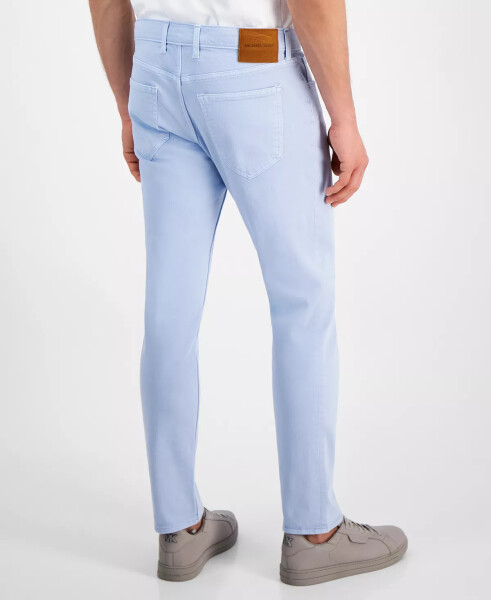 Men's Five-Pocket Pigment Dyed Jeans Pastel Blue - 2