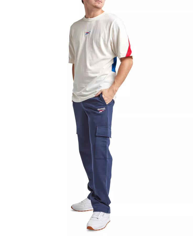 Men's Fleece Cargo Pants Vector Navy - 12