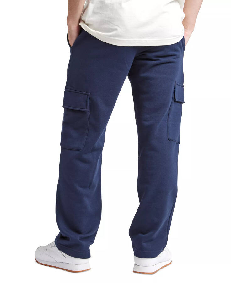 Men's Fleece Cargo Pants Vector Navy - 14