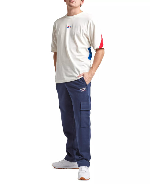 Men's Fleece Cargo Pants Vector Navy - 16