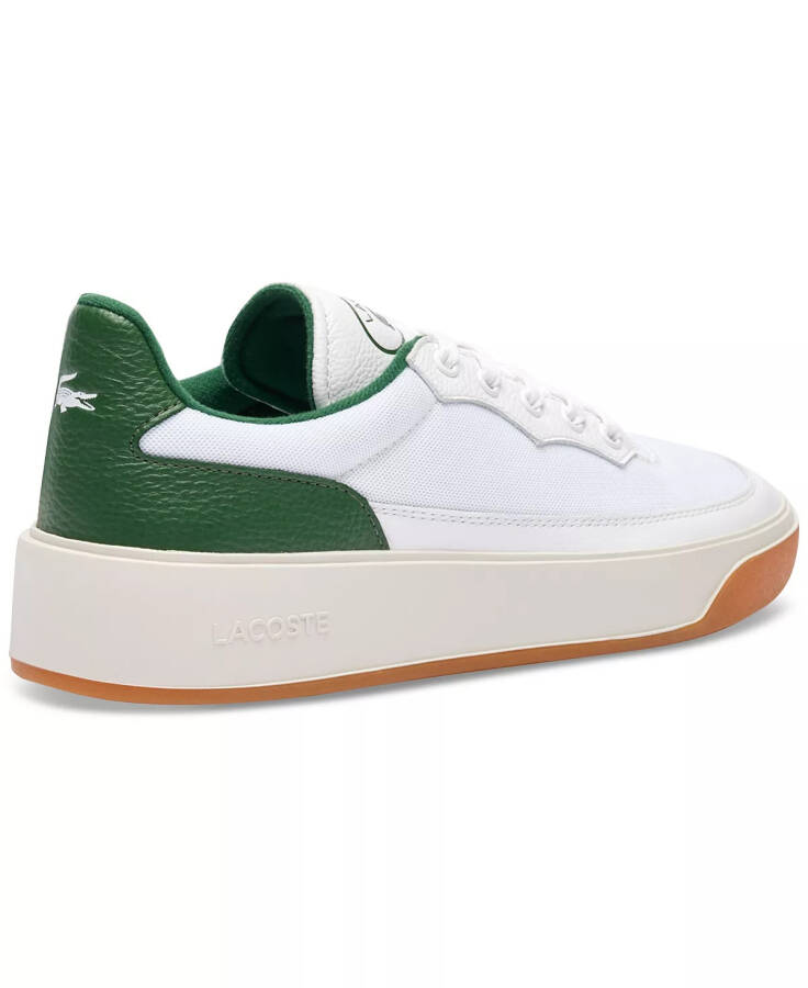 Men's G80 Club Lace-Up Court Sneakers White/Green - 3