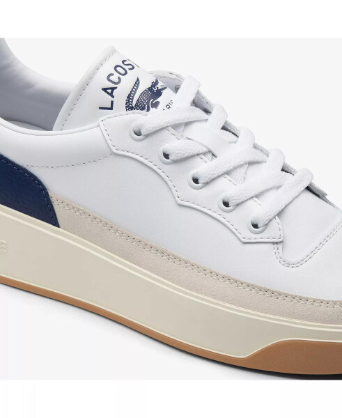 Men's G80 Club Lace-Up Court Sneakers White/Navy - 6