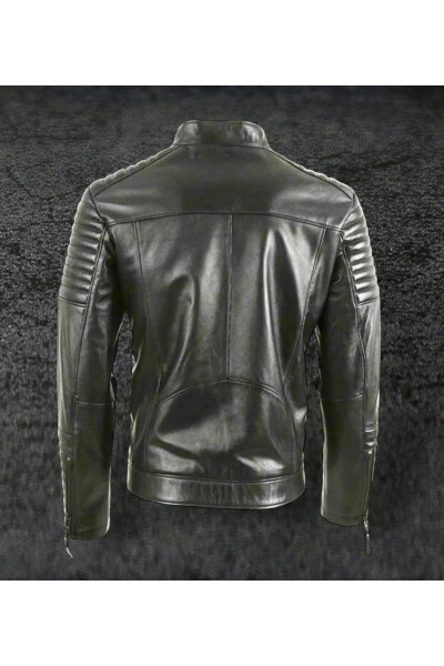 Men's Genuine Leather Jacket 2024 - 6