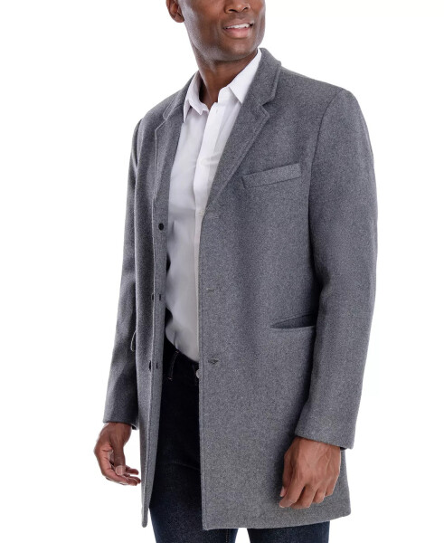 Men's Ghent Slim-Fit Overcoat Medium grey - 7