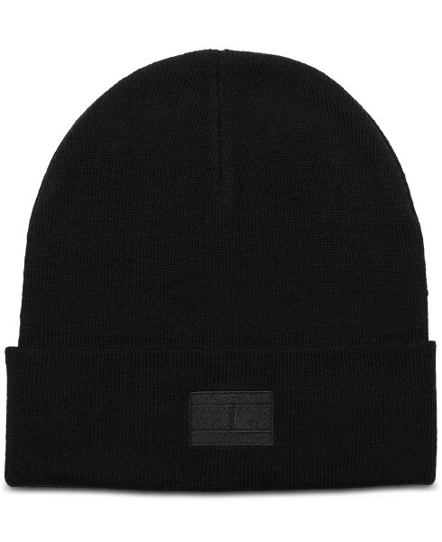 Men's Ghost Logo Embroidered Beanie Black - 5