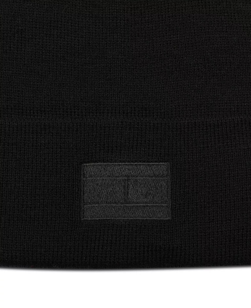 Men's Ghost Logo Embroidered Beanie Black - 7