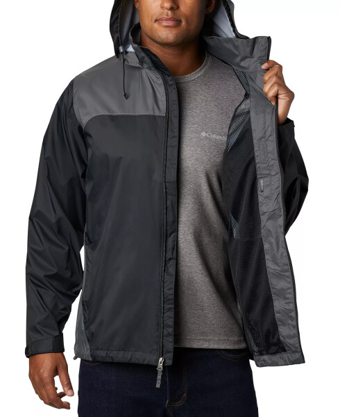 Men's Glennaker Lake Rain Jacket Black, Gray - 2