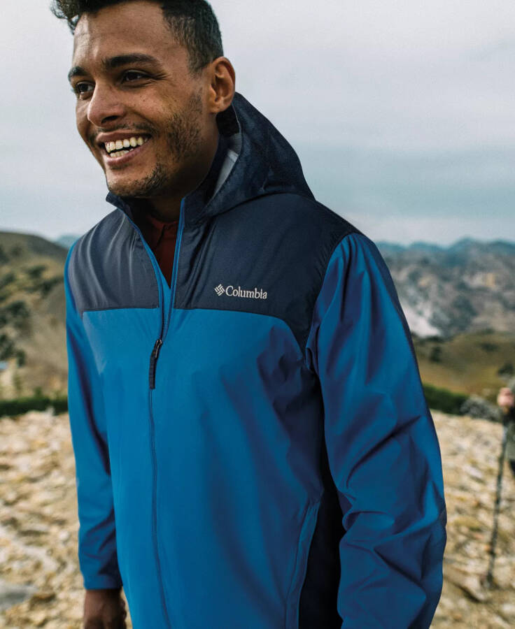 Men's Glennaker Lake Rain Jacket Blue, Navy - 8