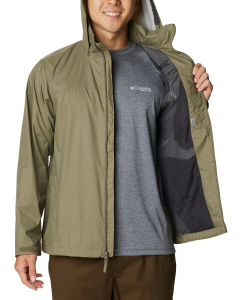 Men's Glennaker Lake Rain Jacket Stone Green - 2