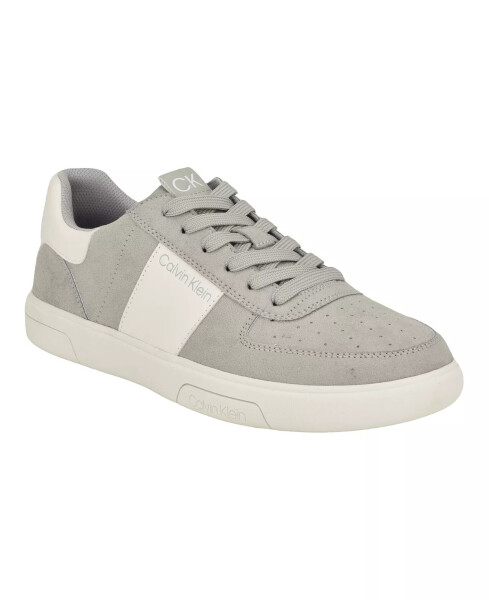 Men's Glenti Lace-Up Casual Sneakers Light Grey - 1