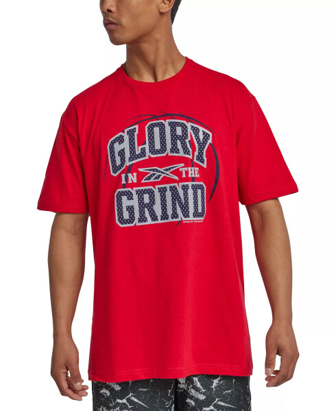 Men's Glory Grind Logo Graphic T-Shirt Red - 1