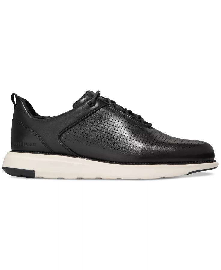 Men's Grand Atlantic Textured Sneaker Black/black/ivory - 2