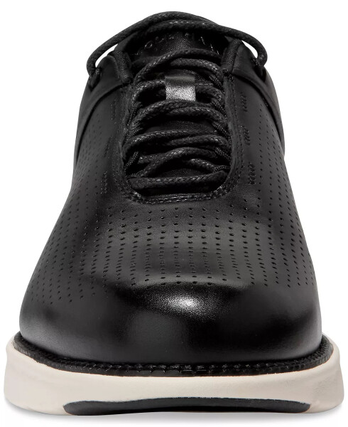 Men's Grand Atlantic Textured Sneaker Black/black/ivory - 5