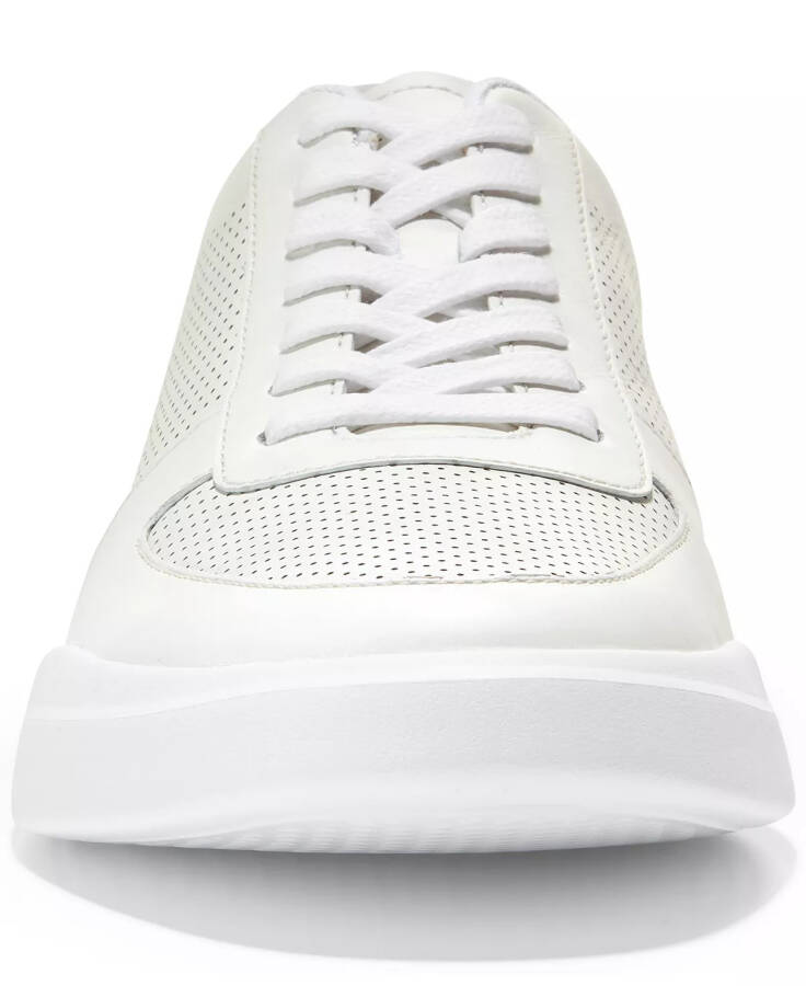 Men's Grand Crosscourt Modern Perf Sneaker Optic White, Peacoat - 4