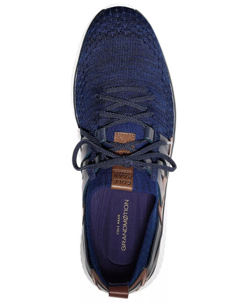 Men's GrandMotion Stitchlite Woven Sneakers Navy Ink/Peony - 3