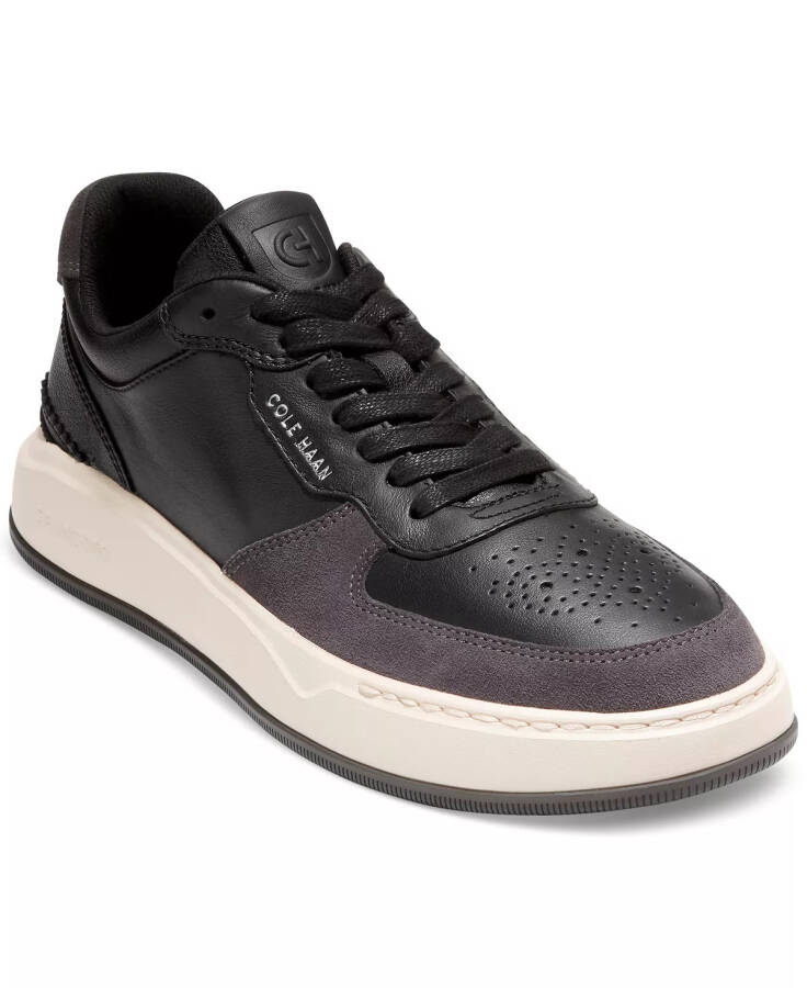 Men's GrandPro Crossover Sneakers Black Leather - 1