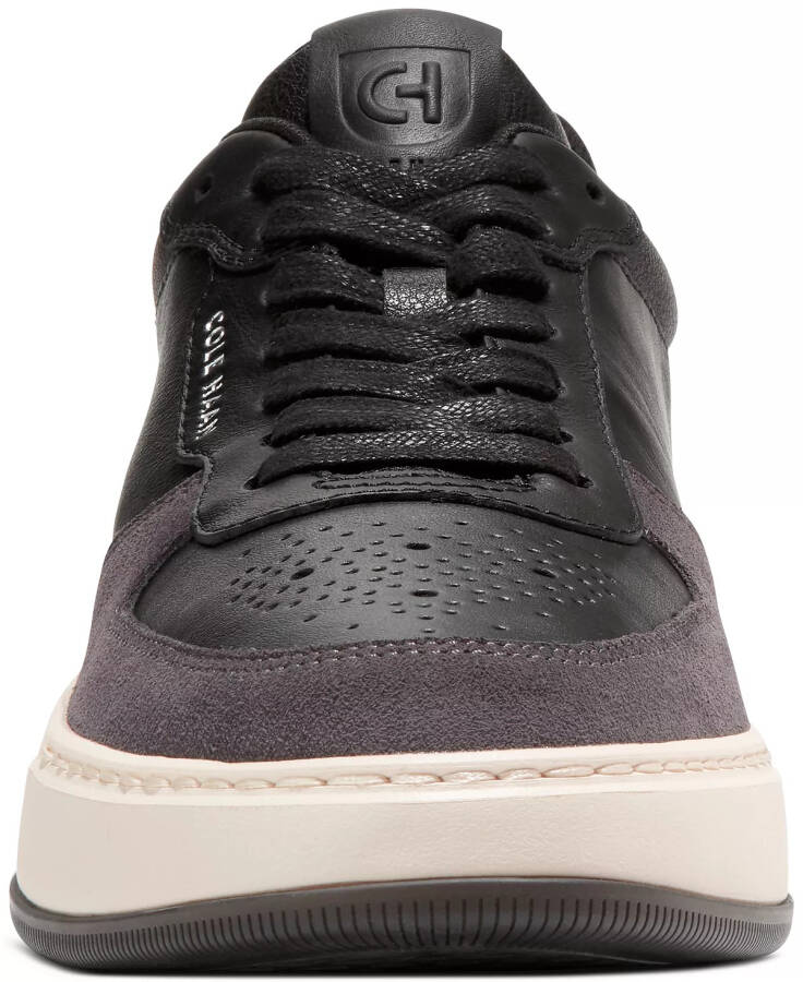 Men's GrandPro Crossover Sneakers Black Leather - 5