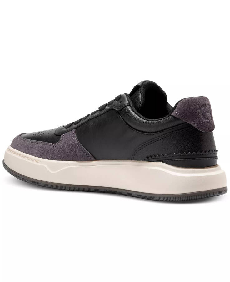 Men's GrandPro Crossover Sneakers Black Leather - 6