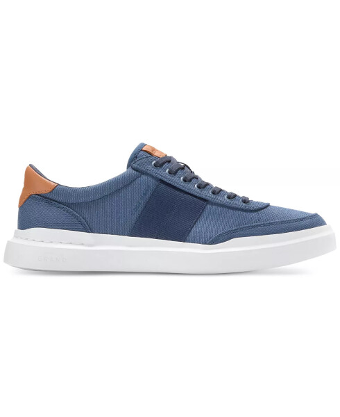 Men's GrandPrø Rally Canvas II Lace-Up Court Sneakers Vintage Indigo - 2