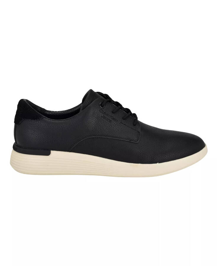 Men's Gravin Round Toe Lace-Up Sneakers Black - 2