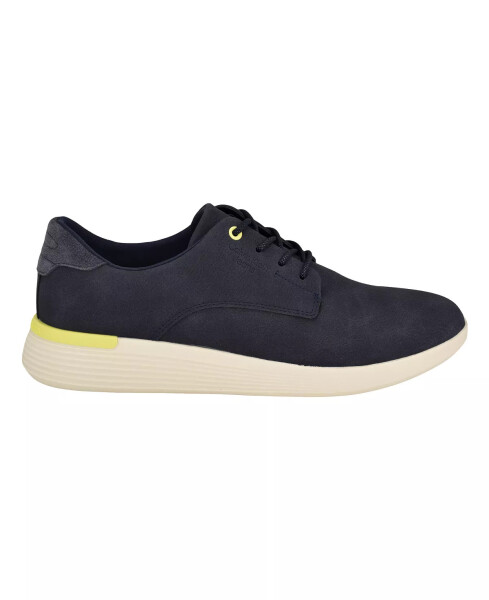 Men's Gravin Round Toe Lace-Up Sneakers Dark Blue - 2