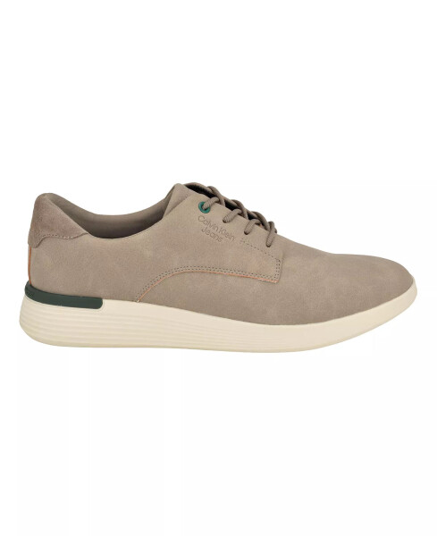 Men's Gravin Round Toe Lace-Up Sneakers Taupe - 2