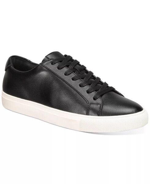 Men's Grayson Lace-Up Sneakers, Created for Modazone Black w/ White - 1