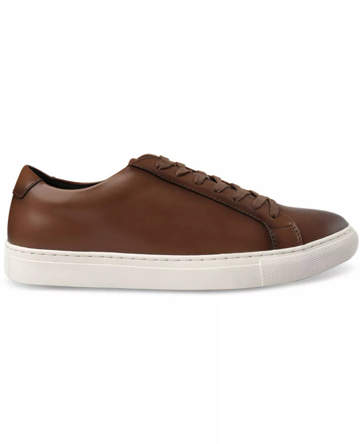 Men's Grayson Lace-Up Sneakers, Created for Modazone Tan w/ White - 2