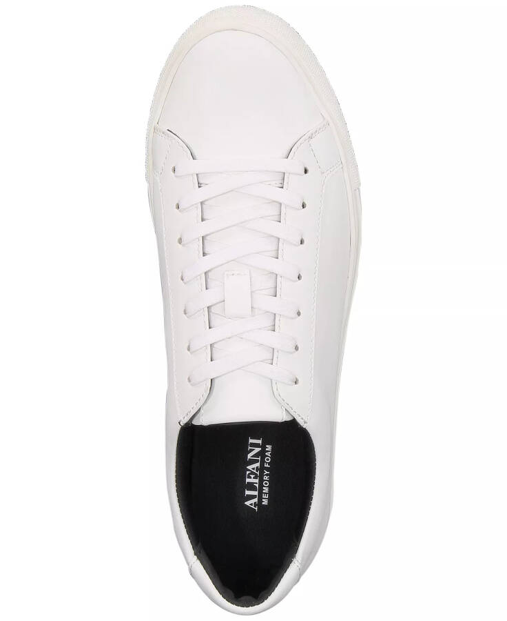 Men's Grayson Lace-Up Sneakers, Created for Modazone White - 4