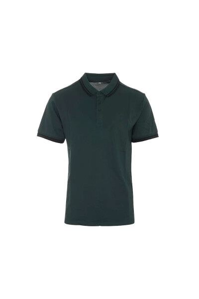 Men's Green Polo T-Shirt - 4