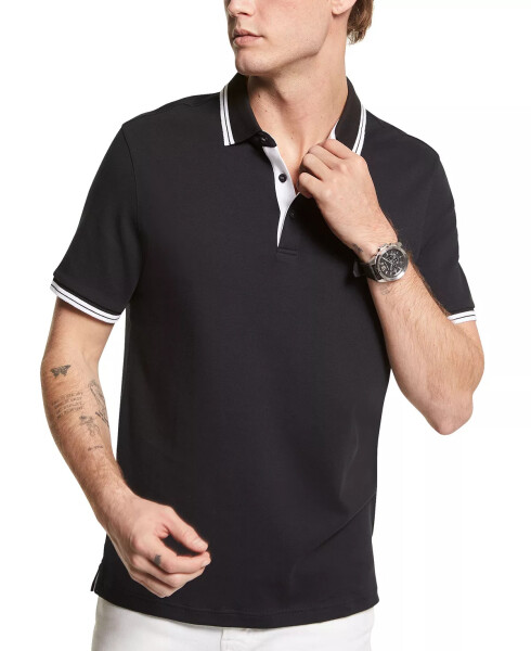 Men's Greenwich Polo Shirt Black - 1