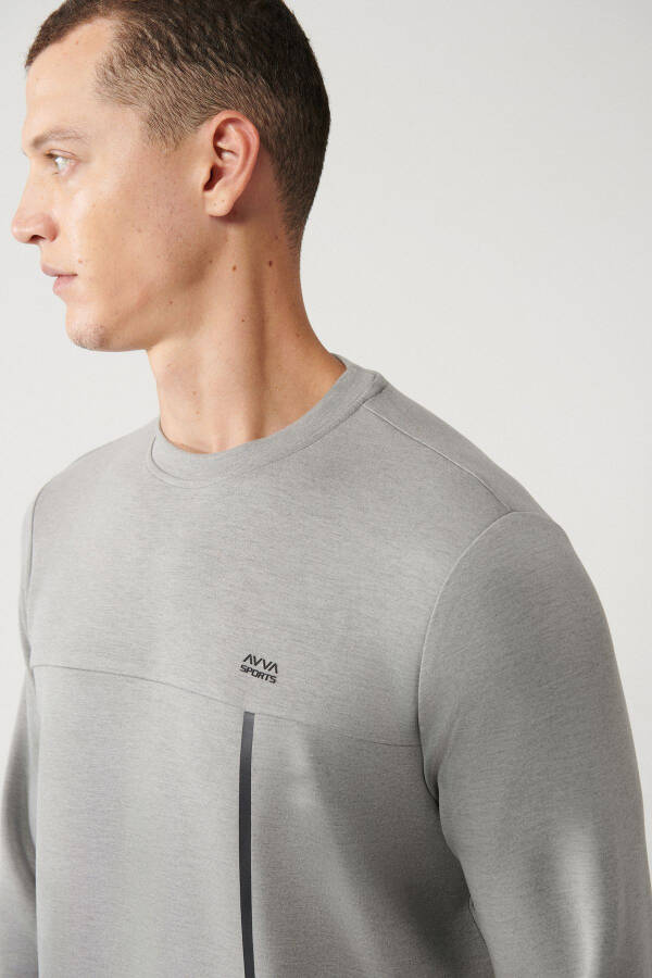 Men's Grey Sweatshirt - 2