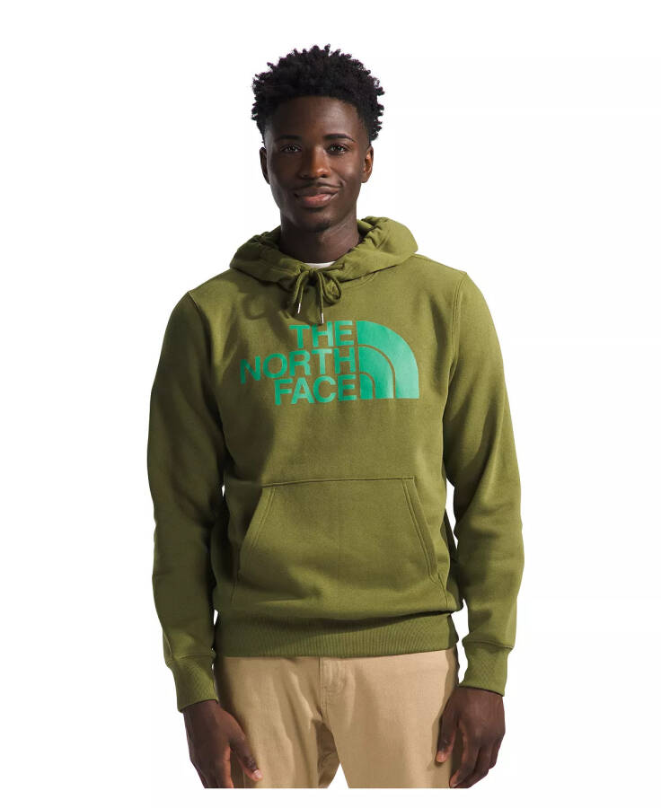 Men's Half Dome Logo Hoodie Forest Olive - 5