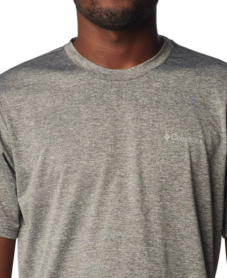 Men's Hike Moisture-Wicking Crew Neck T-shirt Black Heather - 2