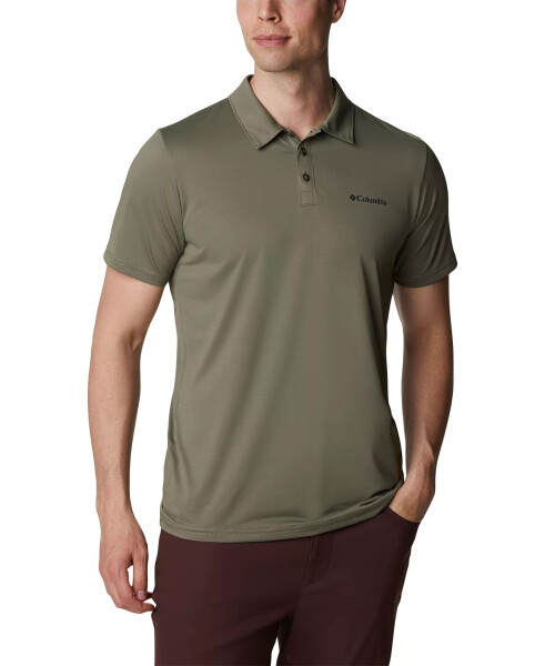 Men's Hike Polo Shirt Stone Green - 1