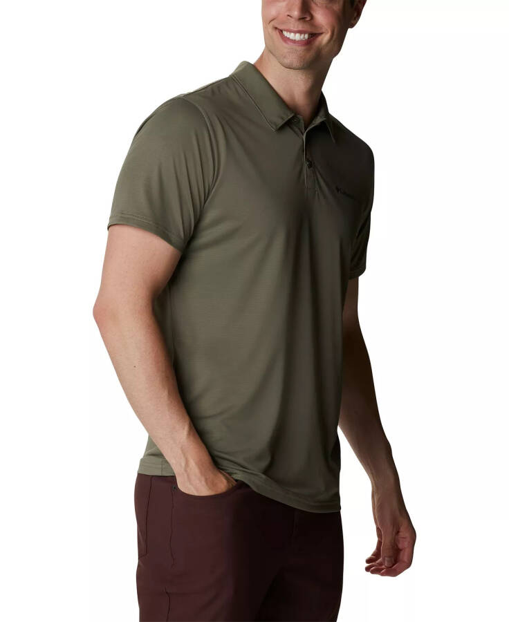 Men's Hike Polo Shirt Stone Green - 4