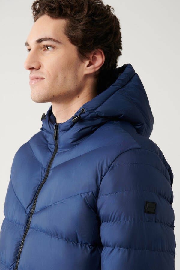 Men's Indigo Puffer Jacket - 2