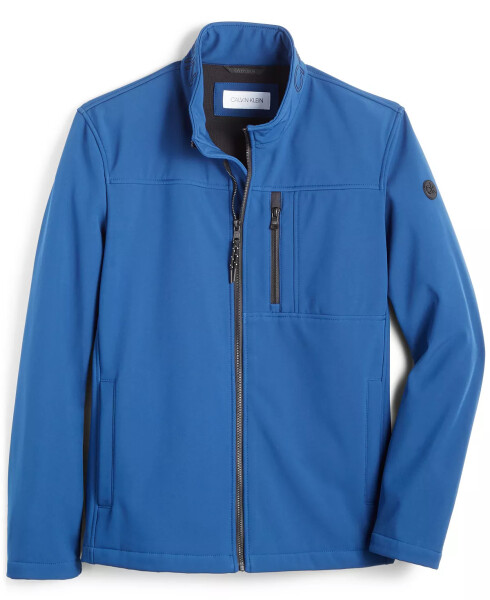 Men's Infinite Stretch Soft Shell Jacket Blue Edge - 14