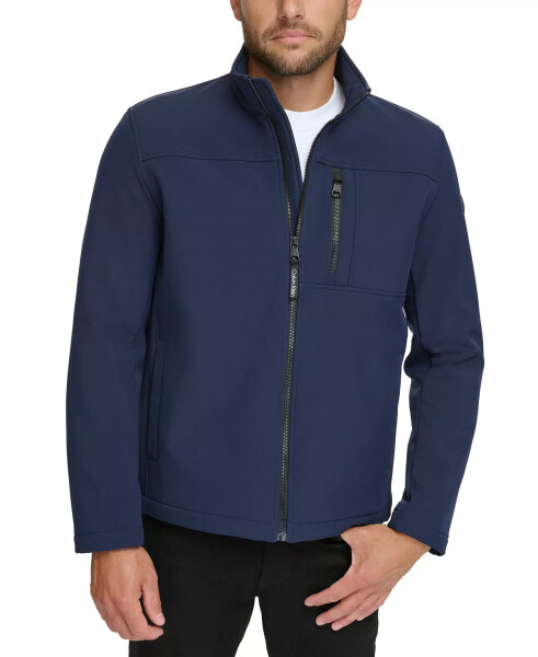 Men's Infinite Stretch Soft Shell Jacket New Navy - 9