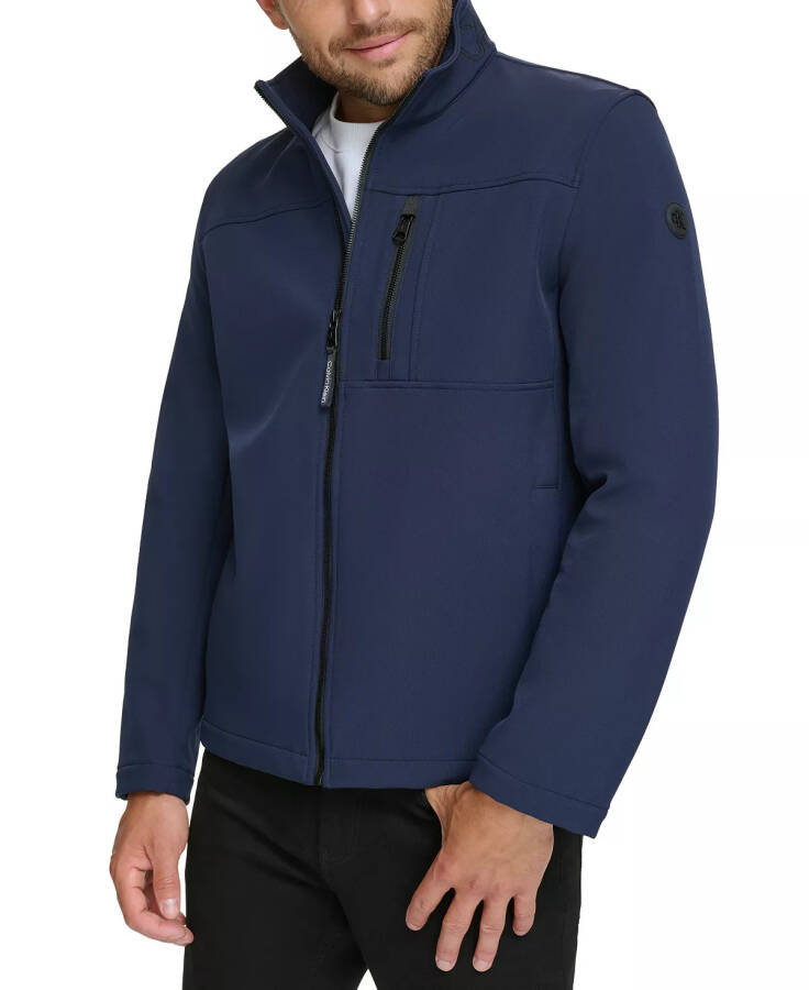 Men's Infinite Stretch Soft Shell Jacket New Navy - 11