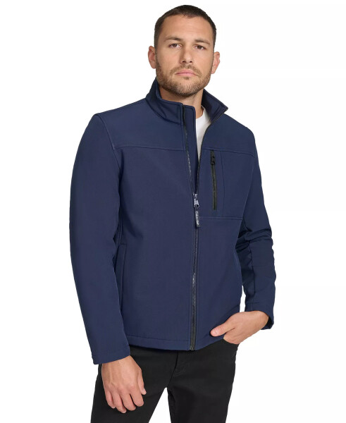 Men's Infinite Stretch Soft Shell Jacket New Navy - 2